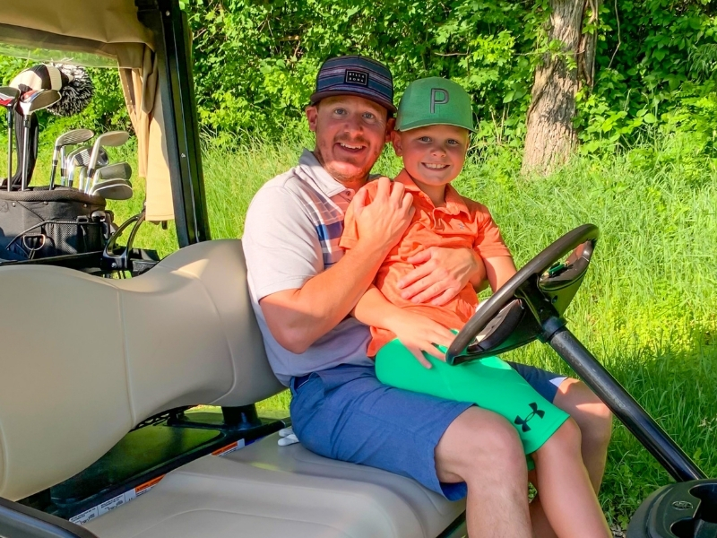 Dr Clarks golf cart