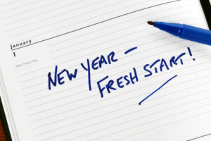New Year Resolution Fresh Start