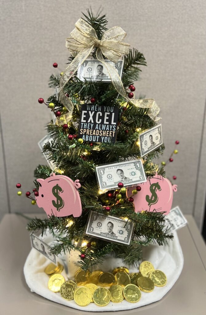 Excel ling through the holiday season! accounting