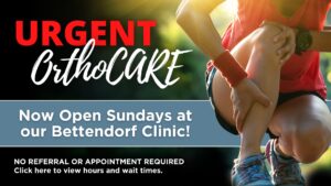 ORA UOC Sunday Hours pop up